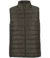 04021 Stream Lds SOL'S Ladies Stream Bodywarmer Army colour image